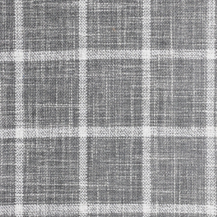 Seminole 6 Zinc by Stout Designer Fabric RAINBOW LIBRARY STONE/CHARCOAL 23%COT 5%SVI 72%POL INDIA MARTINDALE WEAR TEST (28 000 CIRCULAR RUBS) Horizontal: 2.250 and Vertical: 2.500 55.5 in - Swanky Fabrics -