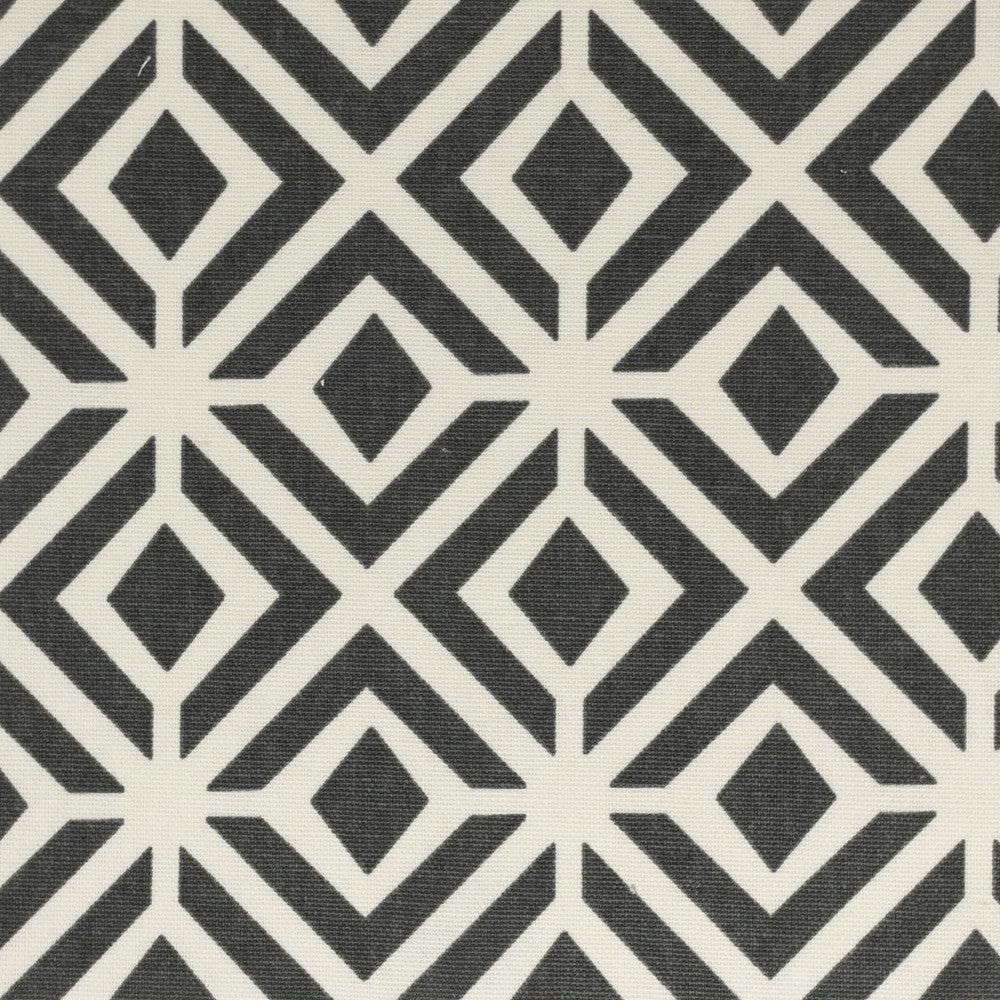 Sending 2 Slate by Stout Designer Fabric RAINBOW LIBRARY STONE/CHARCOAL 100%COT INDIA Horizontal: 3.000 and Vertical: 3.125 57 in - Swanky Fabrics -