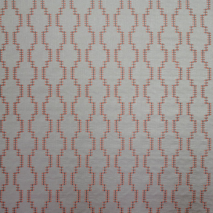 Seneca 14 Spice by Marcus William Designer Fabric Kai/Marcus William Nash 65% Polyester 35% Cotton Viscose Embroidery INDIA Horizontal: 2.5 and Vertical: 3.125 54.63 in - Swanky Fabrics -