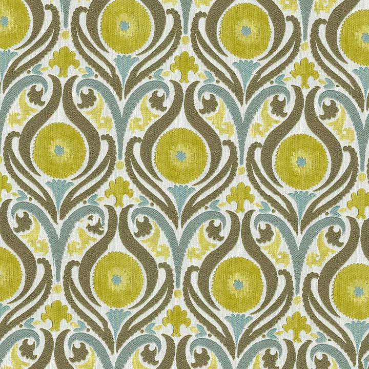 Captivate 202 Patina by ABBEYSHEA Designer Fabric N/A 85% Polyester, 15% Cotton China 50,000 Double Rubs </p><p>Repeat: Horizontal: 3.5" (9.0 cm) Across the Roll and Vertical: 5.1" (13.0 cm) Up the Roll 56" (142 cm) - Swanky Fabrics -