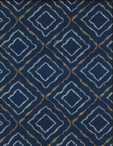 Serene Bronze White 5 by Norbar Designer Fabric
