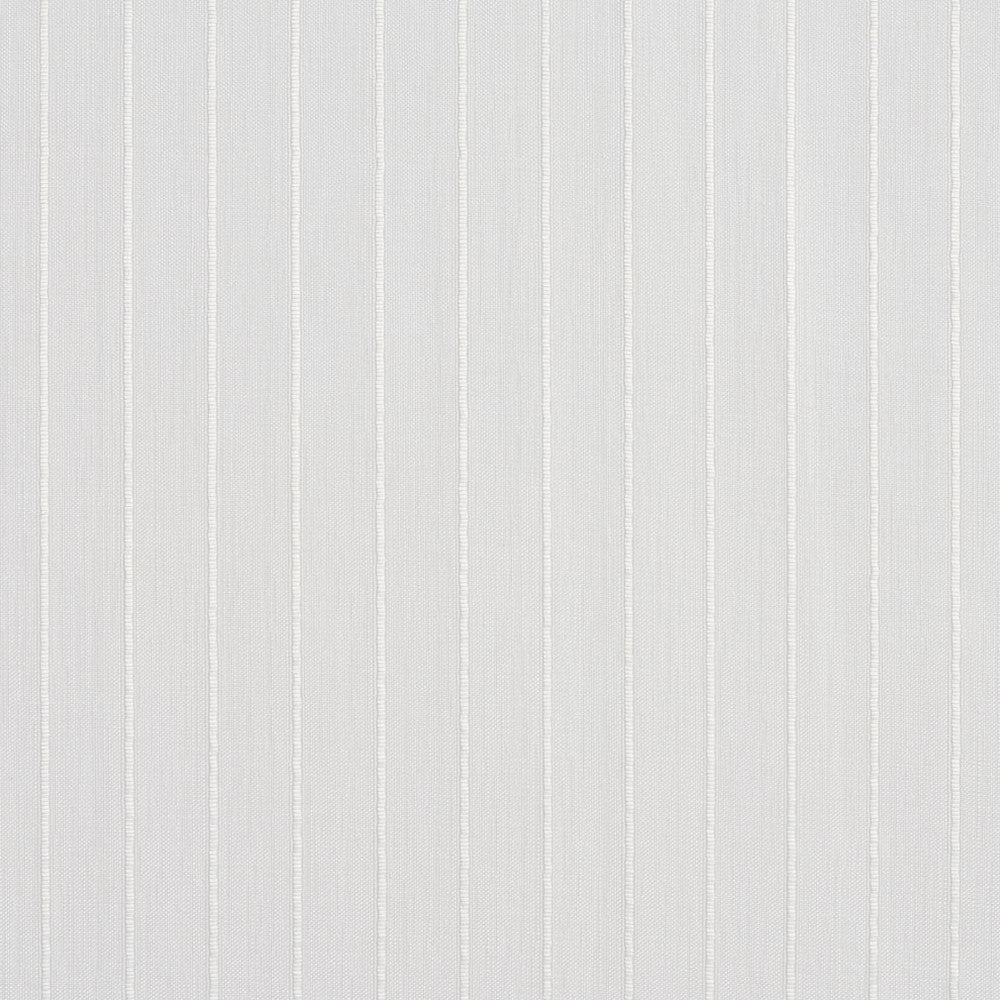 SH75 White by Charlotte Designer Fabric Value Sheers 100% Polyester Asia Performance Grade Sheer </p><p>Repeat: Horizontal: .75" 110 Inches - Swanky Fabrics -