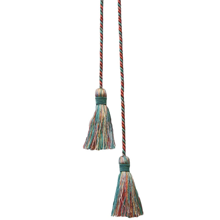 Shandell 16 Lagoon by Stout Designer Trim Art Of Design Trim-2 Tassel Fringe 100% Spun Viscose CHINA Horizontal: 0 and Vertical: 0 3 in - Swanky Fabrics -