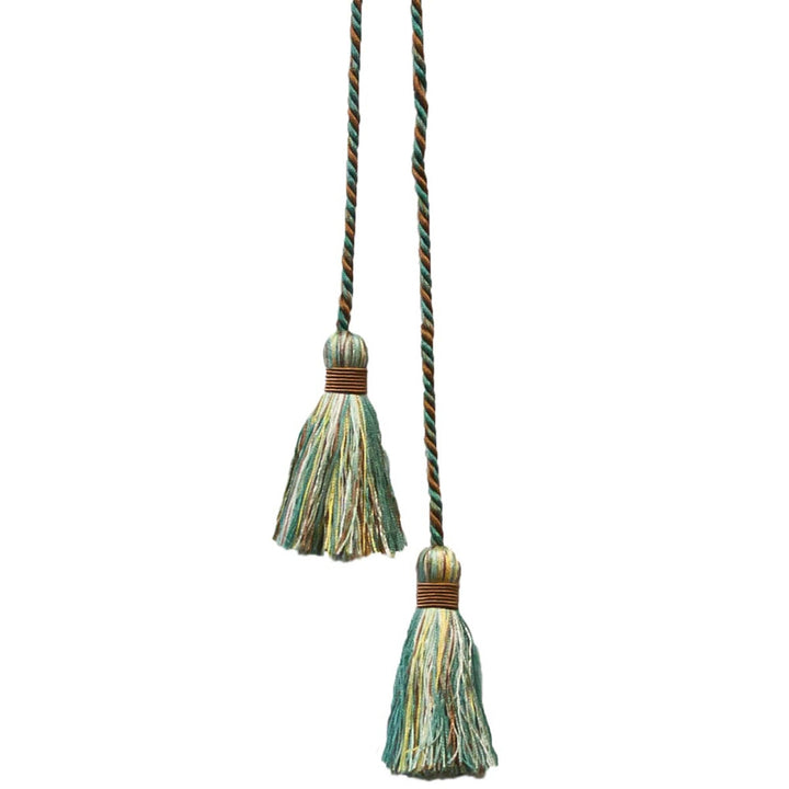 Shandell 27 Pacific by Stout Trim Stout Trim Shandell 27 PacificTrim ART OF DESIGN TRIM-2 TASSEL FRINGE CHINA </p><p>Repeat: H: 0.000, V: 0.000 3 in - Fabric Carolina -