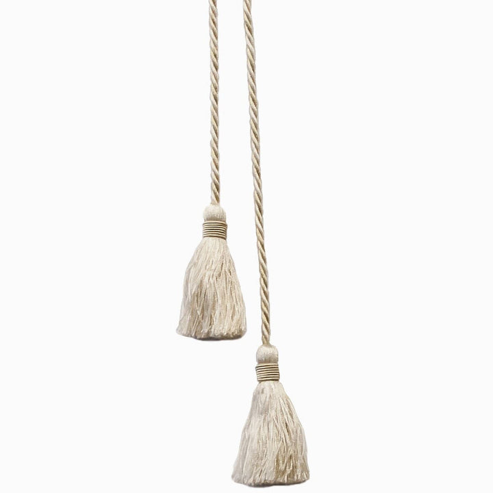 Shandell 31 Ivory by Stout Designer Trim ART OF DESIGN TRIM-2 TASSEL FRINGE 100%SVI CHINA </p><p>Repeat: 0 3 in - Swanky Fabrics -