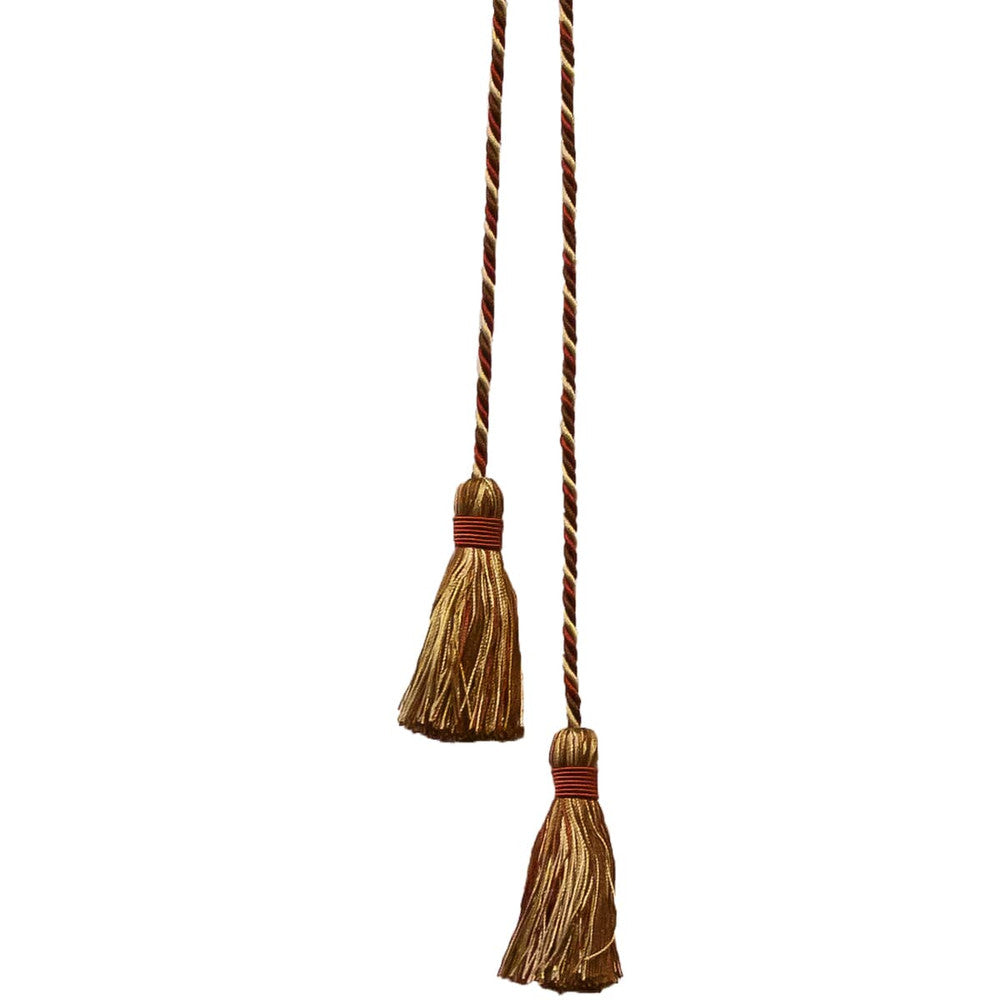 Shandell 38 Woodland by Stout Trim Stout Trim Shandell 38 WoodlandTrim ART OF DESIGN TRIM-2 TASSEL FRINGE CHINA </p><p>Repeat: H: 0.000, V: 0.000 3 in - Fabric Carolina -