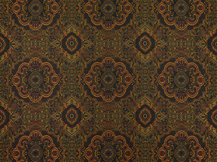 Sharada Mardi Gras 150 by Covington Designer Fabric 100% POLYESTER India 50000 Horizontal: 13.5 and Vertical: 14.25 54 - Swanky Fabrics -