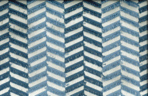 Shaw Ceramic 470 by Norbar Designer Fabric PANDORA 50% POLYESTER 50% COTTON INDIA 1"V 6 1/2"H 52 - Swanky Fabrics -