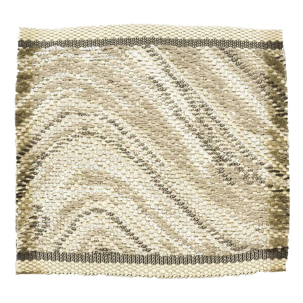 Sheba 5 Sandune by Stout Designer Trim MOONDUST TRIM 61%SVI 39%LIN CHINA </p><p>Repeat: 0 3 in - Swanky Fabrics -