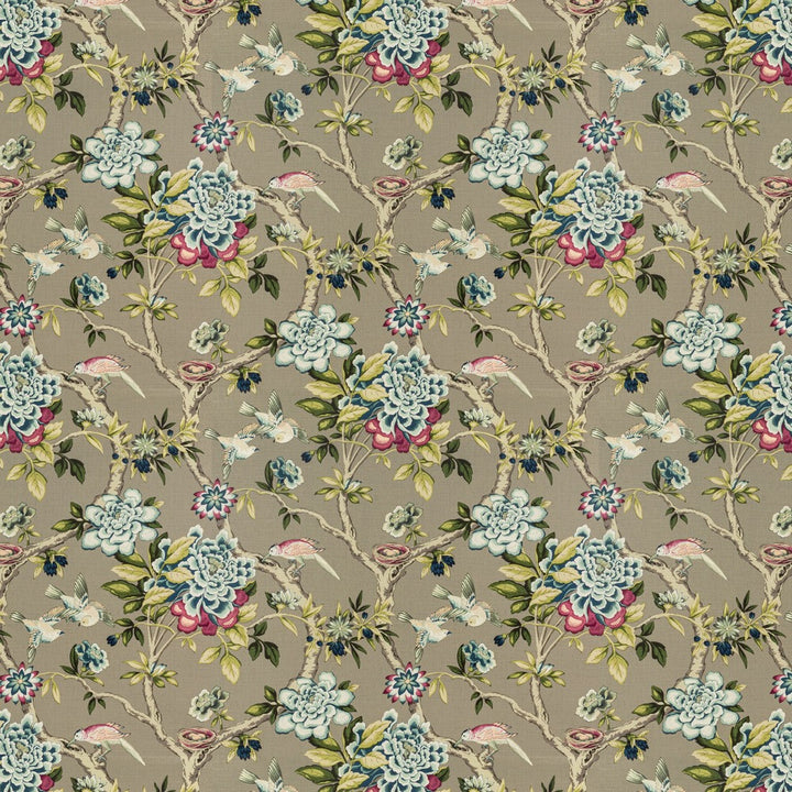 Shelton 1 Jewel by Stout Designer Fabric RAINBOW LIBRARY INK/SAPPHIRE 100%COT PERU MARTINDALE WEAR TEST (18 000 CIRCULAR RUBS) Horizontal: 13.500 and Vertical: 27.000 54 in - Swanky Fabrics -