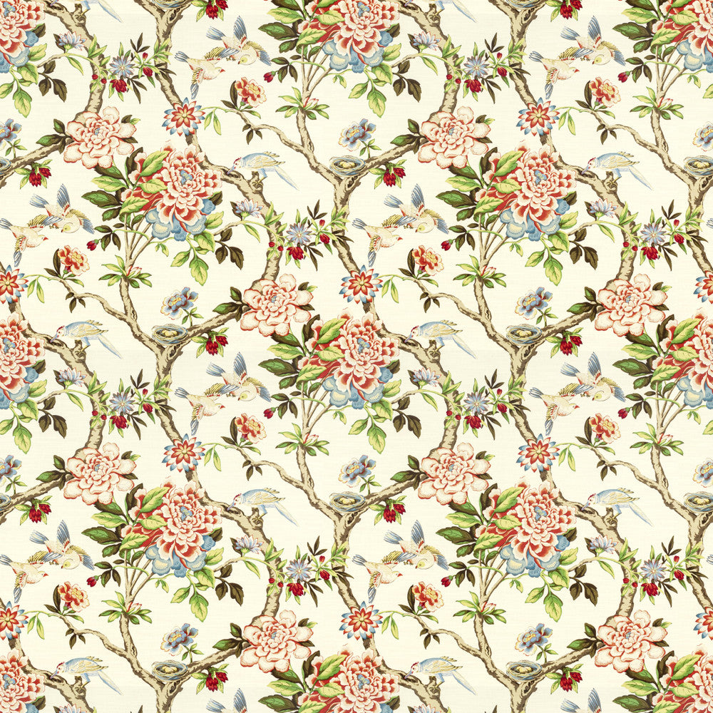 Shelton 3 Tigerlily by Stout Designer Fabric RAINBOW LIBRARY TILE/SORBET 100%COT PERU FLAME RETARDANT-U.F.A.C. CLASS 1 CATB 117-2013 WYZENBEEK 18 000 DOUBLE RUB WEAR TEST (HEAVY DUTY) </p><p>Repeat: 27 54 in - Swanky Fabrics -