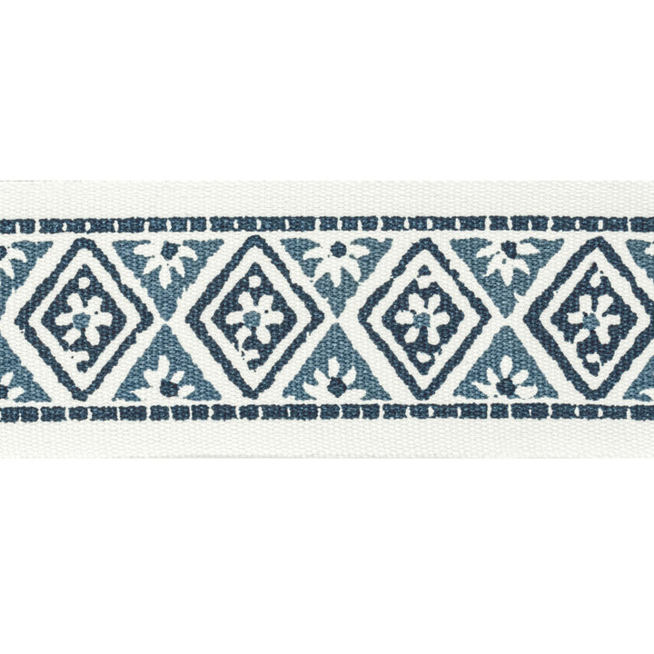 Shenandoah Tape 2 Denim by Stout Trim Stout Trim Shenandoah Tape 2 DenimTrim NATURAL BEAUTY TRIM INDIA </p><p>Repeat: H: 2.500, V: 1.500 2.5 in - Fabric Carolina -