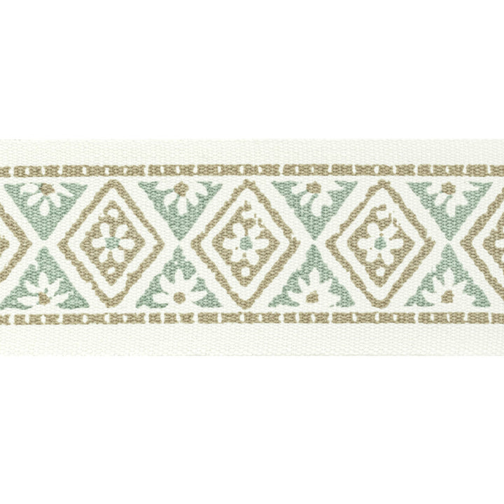 Shenandoah Tape 5 Breeze by Stout Trim Stout Trim Shenandoah Tape 5 BreezeTrim NATURAL BEAUTY TRIM INDIA </p><p>Repeat: H: 2.500, V: 1.500 2.5 in - Fabric Carolina -