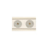 Shimmer Tape 1 Silver by Marcus William Designer Trim