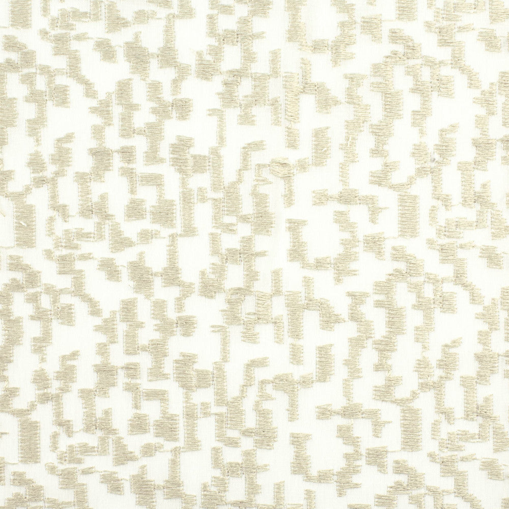 Shiraz 2 Chamois by Stout Designer Fabric COLOR MY WINDOW BIRCH/LINEN 100%POL %PEMB TURKEY Horizontal: 5.750 and Vertical: 3.250 52 in - Swanky Fabrics -