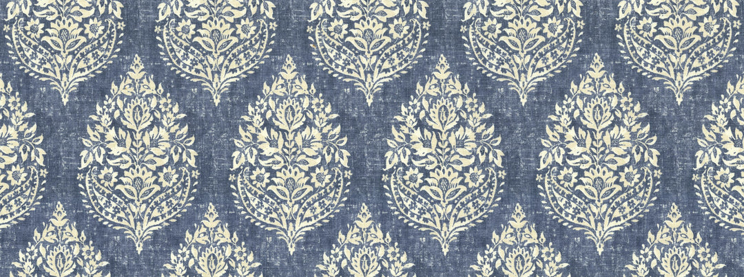 Shivali 51 Denim by Covington Designer Fabric