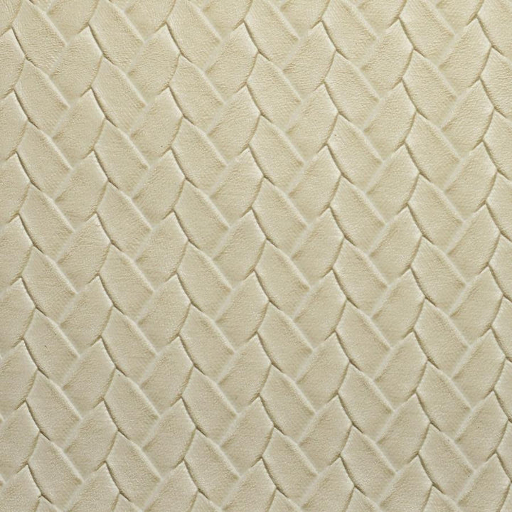 San Remo # 101 Alabaster by Maxwell Designer Fabric Vinyls V - Contract 100% PVC BACKING-POLY/COTTON TAIWAN 54" - Swanky Fabrics -