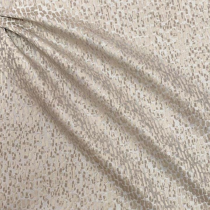 Shonda Nickel by Magnolia Designer Fabric - 100% Poly India 25000 Horizontal: 0 and Vertical: 0 55" - Swanky Fabrics -