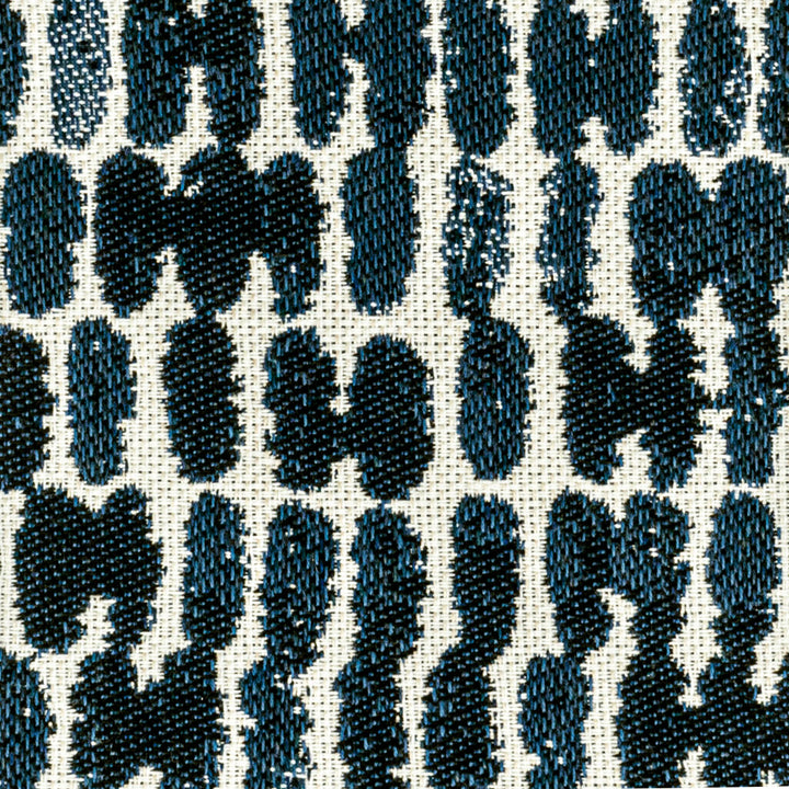 Shudder 1 Indigo by Stout Designer Fabric WELL SUITED SUNBRELLA 100%SN USA Horizontal: 14.000 and Vertical: 14.000 54 in - Swanky Fabrics -