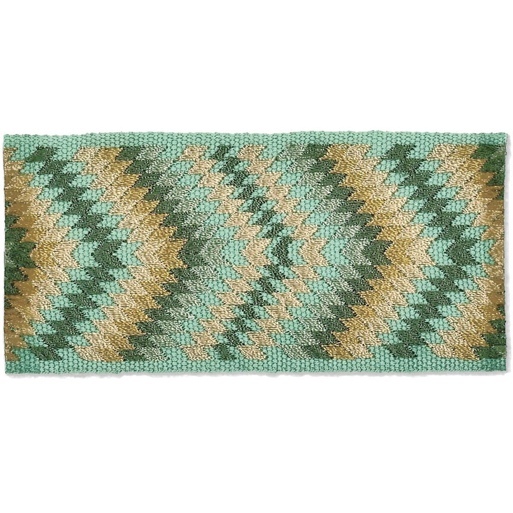 Sideways 4 Opal by Stout Designer Trim NEW WORLD TAPES & BORDERS 55%COT 45%SVI CHINA Horizontal: 0 and Vertical: 0 2 in - Swanky Fabrics -