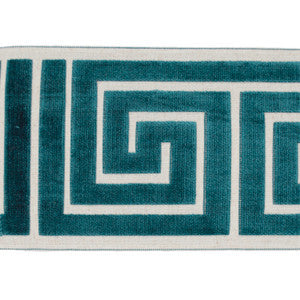 Sidewinder Tape Aqua by Magnolia Designer Fabric