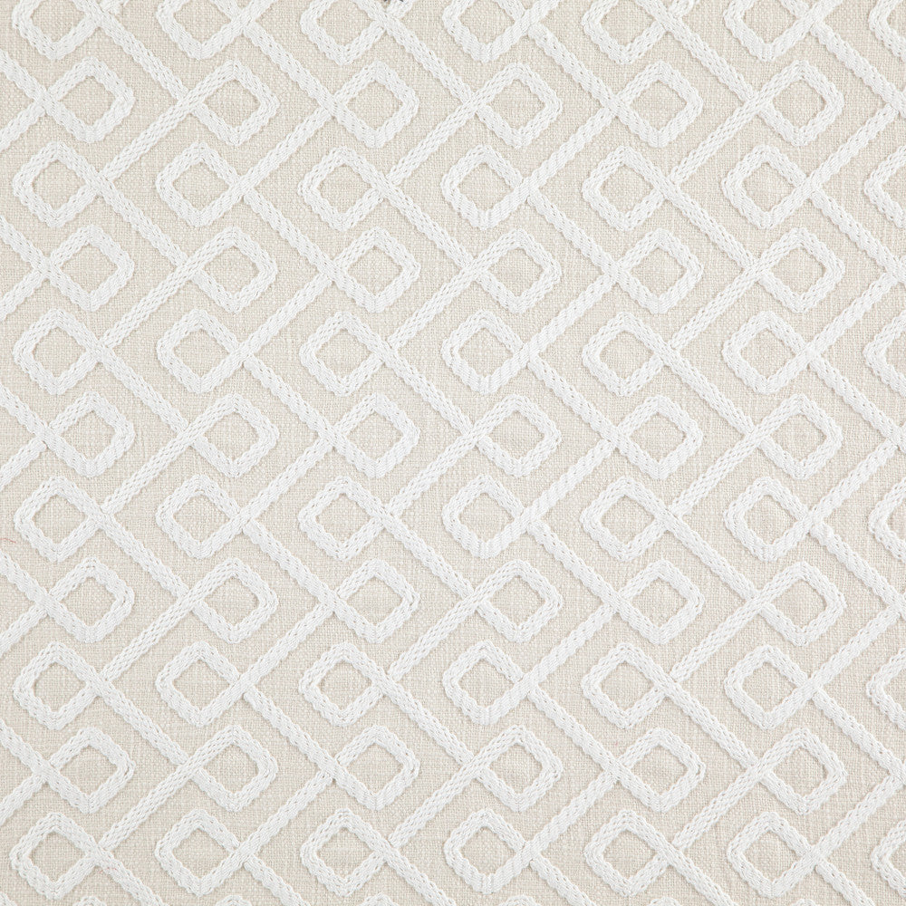 SIENNA 11J8721 by JF Designer Fabric Divine Embroidery 55% Cotton, 33% Viscose, 12% Linen India  Horizontal: 2.625 and Vertical: 2.875 54  - Swanky Fabrics -