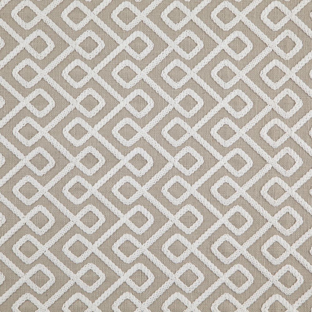 SIENNA 32J8721 by JF Designer Fabric Divine Embroidery 55% Cotton, 33% Viscose, 12% Linen India  Horizontal: 2.625 and Vertical: 2.875 54  - Swanky Fabrics -