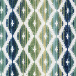 Diamantina/Ocean Deep Si 00011316 by Grey Watkins Designer Fabric