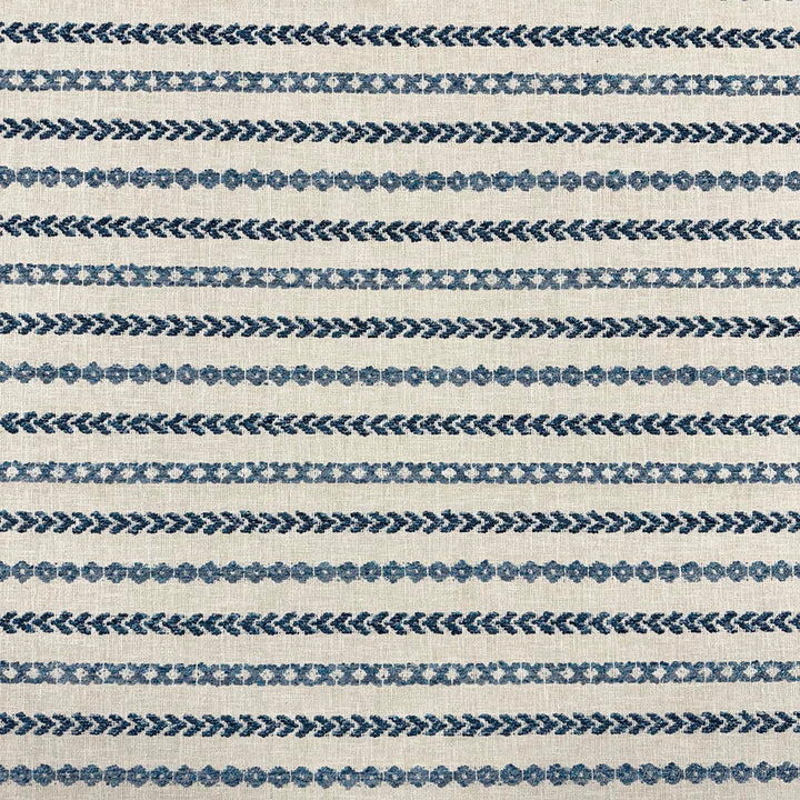 Skarda Bluelake by Magnolia Designer Fabric - 76 Polyester, 24 Cotton India 40000 Horizontal: 0.5 and Vertical: 6 54 - Swanky Fabrics -