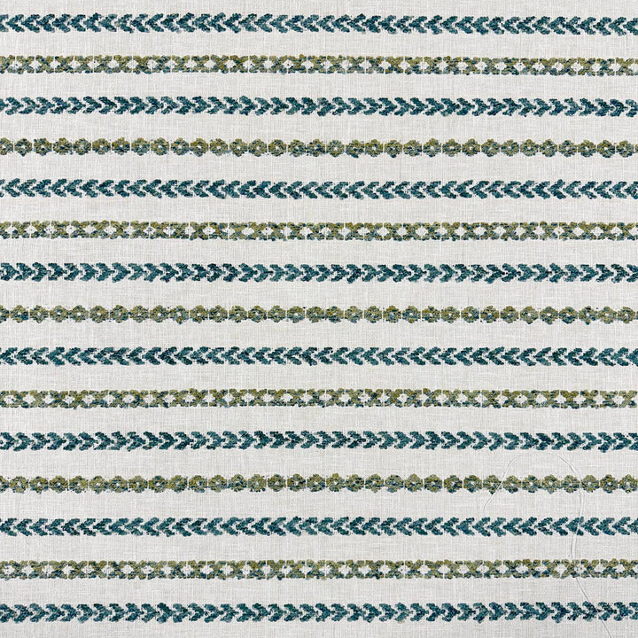 Skarda Jade by Magnolia Designer Fabric - 76 Polyester, 24 Cotton India 40000 Horizontal: 0.5 and Vertical: 6 54 - Swanky Fabrics -