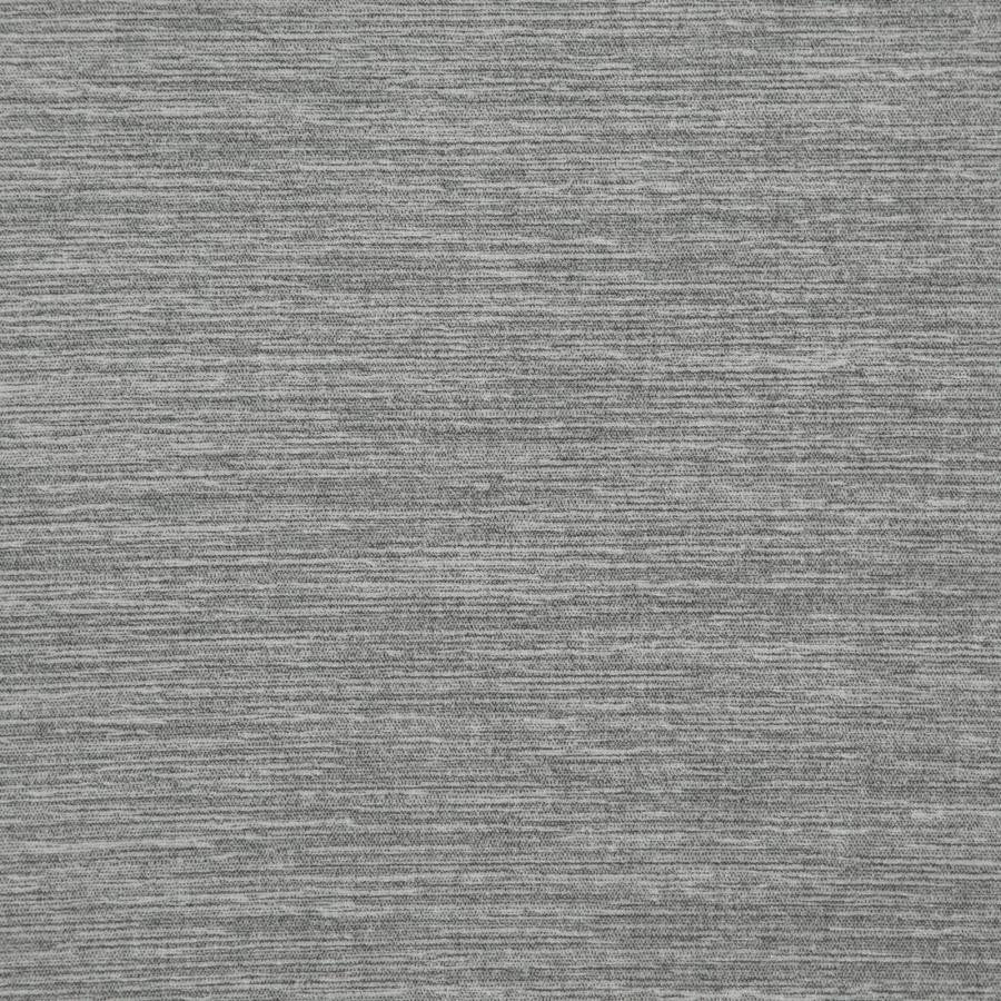 Shavasana # 03 Silver by Maxwell Designer Fabric Curled Up V 100% POLYESTER INDIA 54.3" - Swanky Fabrics -