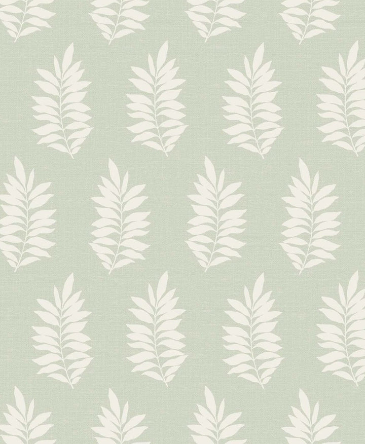 Pinnate Silhouette Sage SL80304 by Seabrook Designs Designer Wallpaper