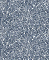Lush Navy Blue SL80402 by Seabrook Designs Designer Wallpaper