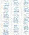 Summer Garland Sky Blue SL80502 by Seabrook Designs Designer Wallpaper