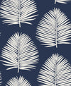 Island Palm Midnight Sky SL80712 by Seabrook Designs Designer Wallpaper