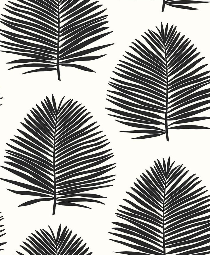 Island Palm Day And Night SL80720 by Seabrook Designs Designer Wallpaper