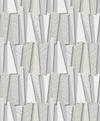 Geometric Shadows Stone SL80806 by Seabrook Designs Designer Wallpaper