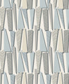 Geometric Shadows Aquamarine SL80808 by Seabrook Designs Designer Wallpaper