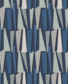 Geometric Shadows Denim SL80812 by Seabrook Designs Designer Wallpaper