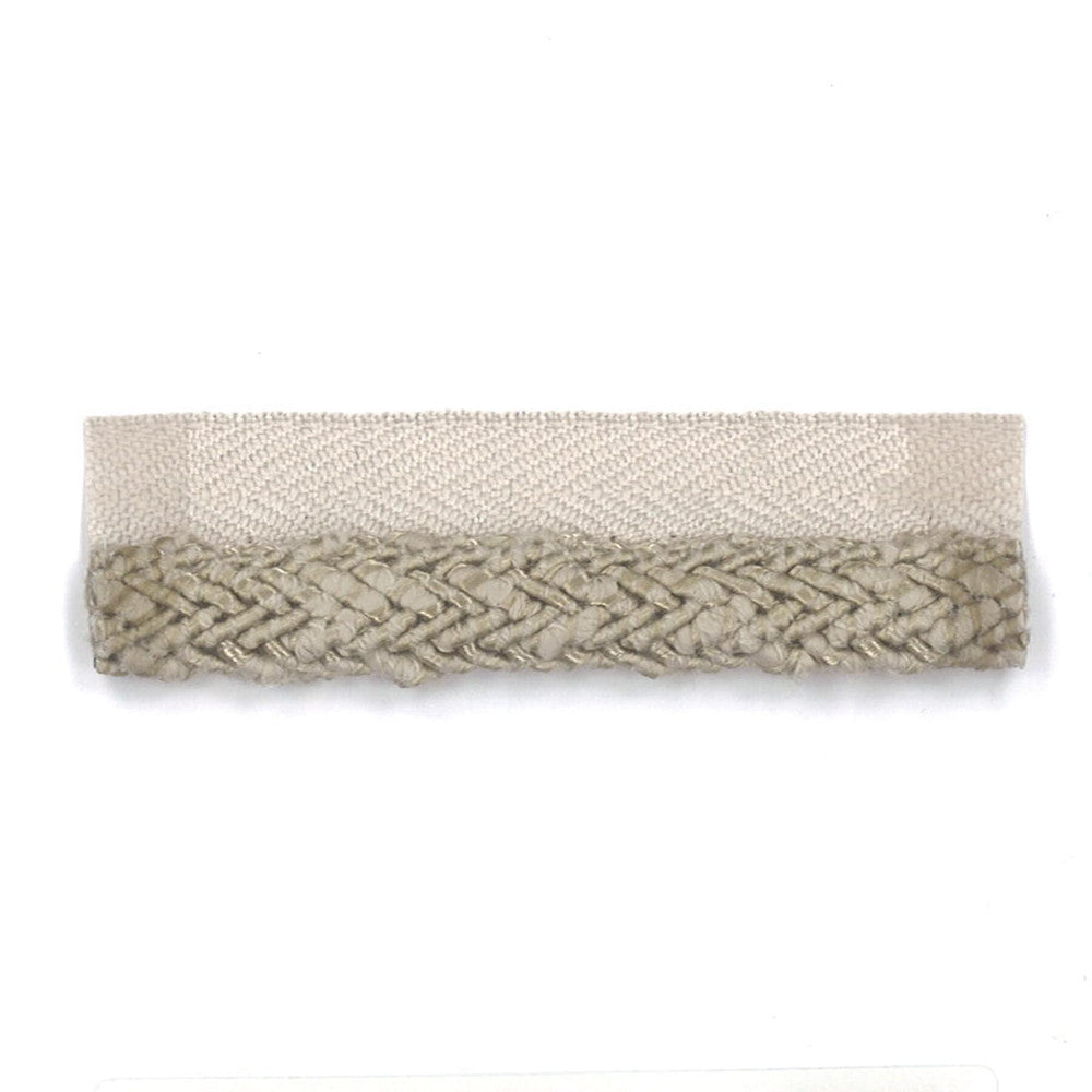Slavingham 3 Desert by Stout Designer Trim TREND ALERT TRIM 79%COT 10%SVI 10%POL 1%NYL CHINA Horizontal: 0 and Vertical: 0 0.38 in - Swanky Fabrics -