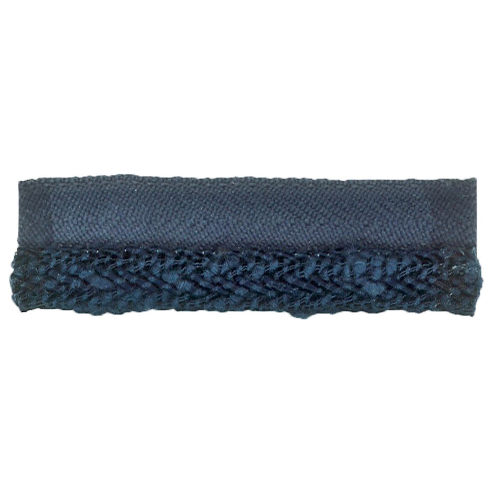 Slavingham 6 Ink by Stout Designer Trim TREND ALERT TRIM 79%COT 10%SVI 10%POL 1%NYL CHINA Horizontal: 0 and Vertical: 0 0.38 in - Swanky Fabrics -