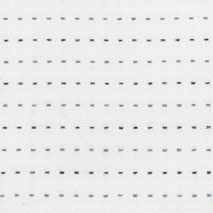 Slender 1 Blue/White by Stout Fabric Stout Fabric Slender 1 Blue/WhiteFabric COMFORTABLE LIVING HAZE/NAVY 60%COT 40%POL USA </p><p>Repeat: H: 1.500, V: 1.500 54 in - Fabric Carolina -