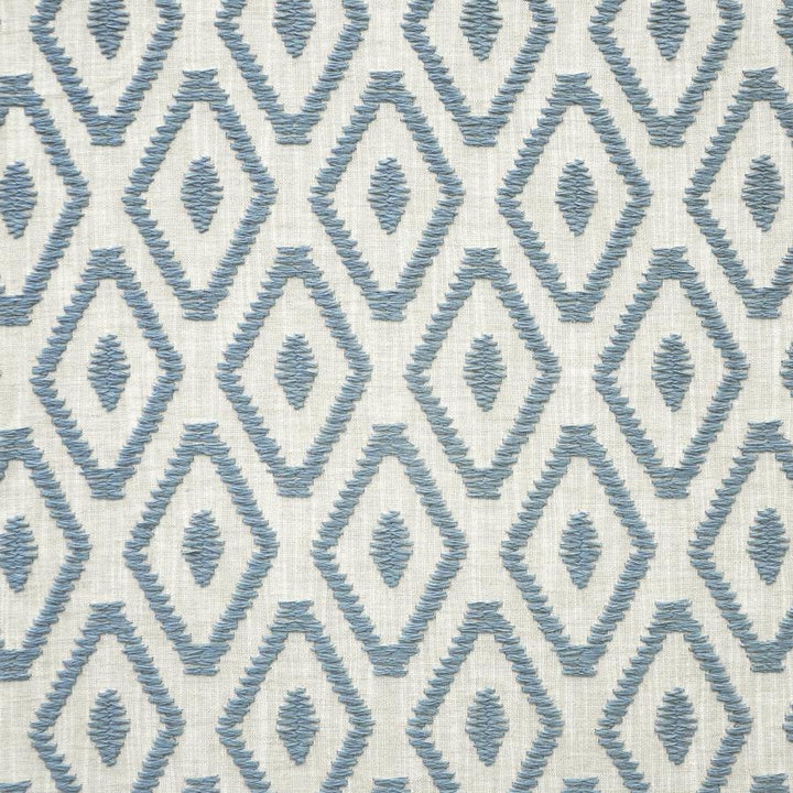 Solitaire # 327 Dresden by Maxwell Designer Fabric Color Theory-Vol.V Sorbet 82% POLYESTER/11% COTTON 7% LINEN INDIA V-6.5"H-3.4" 54"EMB51.5 - Swanky Fabrics -