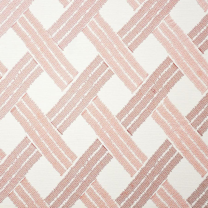 Sovereign # 339 Carnation by Maxwell Designer Fabric Color Theory-Vol.V Sorbet 77% COTTON/23% RAYON INDIA V-7.5"H-6.5" 54"EMB.52" - Swanky Fabrics -
