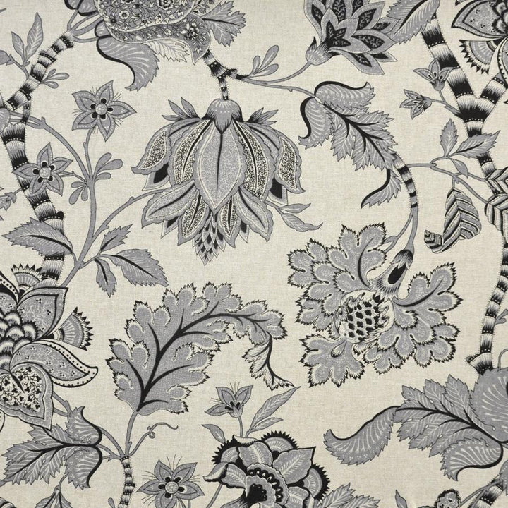 Shoka # 549 Iron by Maxwell Designer Fabric Print Gallery 89% COTTON/11% RAYON USA V-36"H-27" HALF DROP 54" - Swanky Fabrics -