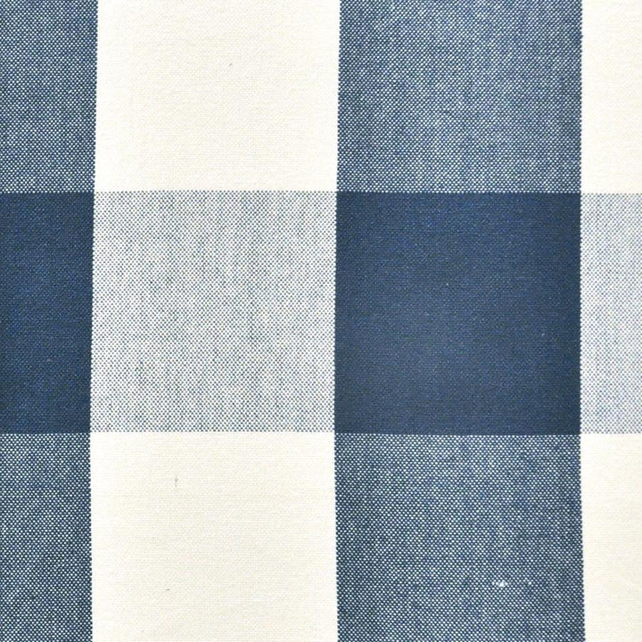Square Up # 641 Blueberry by Maxwell Designer Fabric Stripes & Checks Ii 100% COTTON INDIA V-9"H-9" 55" - Swanky Fabrics -