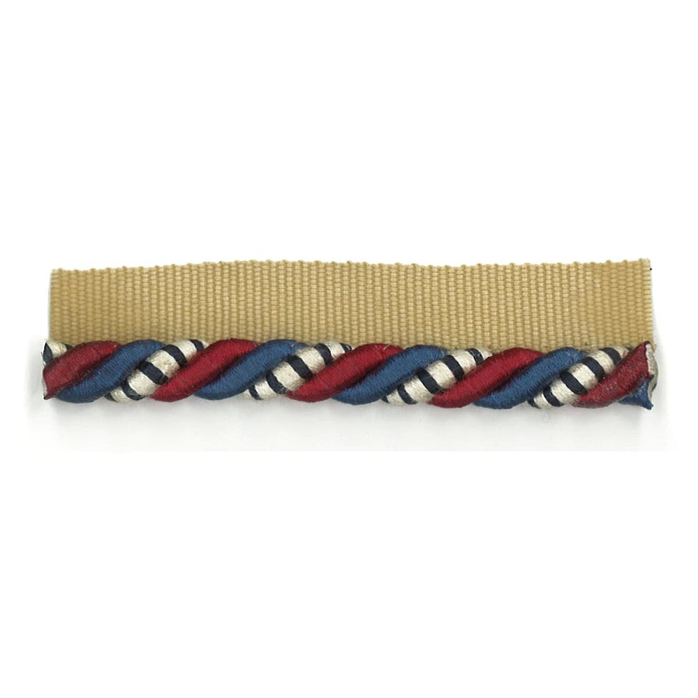 Snaps 19 Americana by Stout Designer Trim ART OF DESIGN TRIM-2 CORDS 60%COT 40%SVI CHINA </p><p>Repeat: 0 0.38 in - Swanky Fabrics -