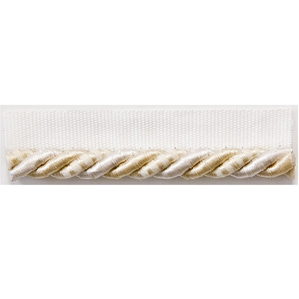Snaps 31 Ivory by Stout Designer Trim Art Of Design Trim-2 Cords 60% Cotton 40% Spun Viscose CHINA Horizontal: 0 and Vertical: 0 0.38 in - Swanky Fabrics -