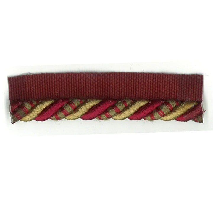 Snaps 40 Cardinal by Stout Designer Trim ART OF DESIGN TRIM-2 CORDS 60%COT 40%SVI CHINA Horizontal: 0.000 and Vertical: 0.000 0.38 in - Swanky Fabrics -