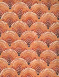 Snapper Coral 36 by Norbar Designer Fabric PRISM BRIGHTS 65% POLYESTER/ 35% COTTON SPAIN 7 7/8"V 7 7/8"H 54 - Swanky Fabrics -